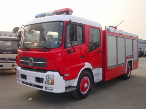 东风天锦6T泡沫消防车