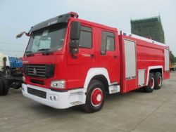 重汽豪沃型泡沫消防车（12T）