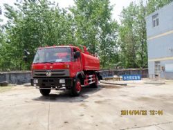 东风平头8吨消防洒水车